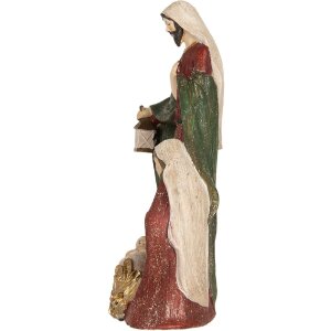 Clayre & Eef 6PR5899 Kerstgroep 15x10x27 cm