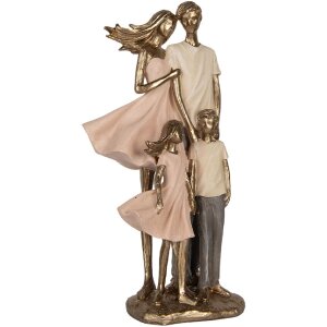 Clayre & Eef 6PR5902 Decoratie Familie 17x11x35 cm...
