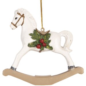 Clayre & Eef 6PR5903 Decoratie Hangende Schommelpaard...