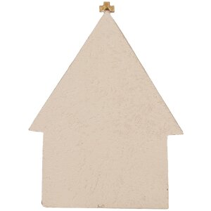 Clayre & Eef 6PR5904 Kerstgroep 16x6x21 cm Beige-Goud