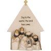 Clayre & Eef 6PR5904 Kerstgroep 16x6x21 cm Beige-Goud