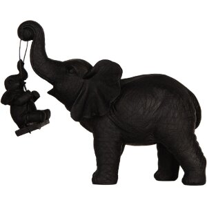 Clayre & Eef 6PR5910 Decoratie Olifant 20x8x18 cm