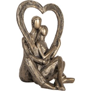 Clayre & Eef 6PR5911 Decoratie zittend paar 11x10x15...
