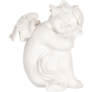 Clayre & Eef 6PR5914 Decoratie Engelen Set (4 stuks) 16x14x19 cm