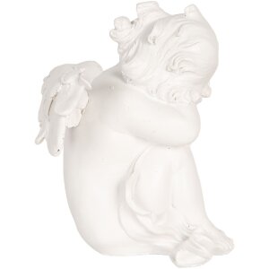 Clayre & Eef 6PR5914 Decoratie Engelen Set (4 stuks) 16x14x19 cm