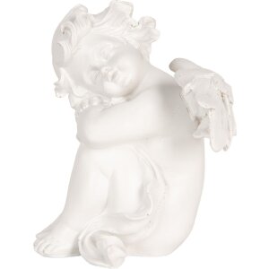 Clayre & Eef 6PR5914 Decoratie Engelen Set (4 stuks) 16x14x19 cm