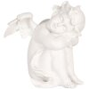 Clayre & Eef 6PR5914 Decoratie Engelen Set (4 stuks) 16x14x19 cm