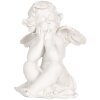 Clayre & Eef 6PR5914 Decoratie Engelen Set (4 stuks) 16x14x19 cm