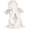 Clayre & Eef 6PR5914 Decoratie Engelen Set (4 stuks) 16x14x19 cm