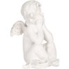 Clayre & Eef 6PR5914 Decoratie Engelen Set (4 stuks) 16x14x19 cm