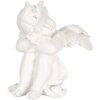 Clayre & Eef 6PR5914 Decoratie Engelen Set (4 stuks) 16x14x19 cm