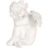 Clayre & Eef 6PR5914 Decoratie Engelen Set (4 stuks) 16x14x19 cm