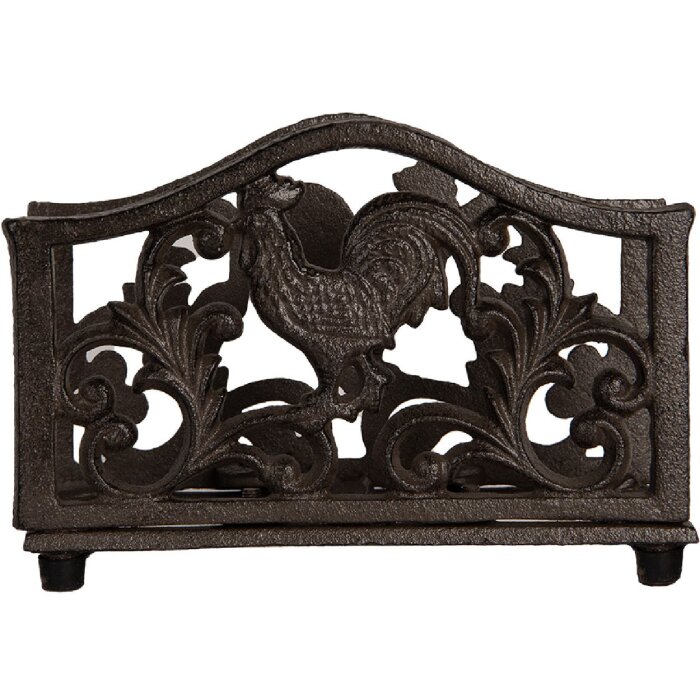 Clayre & Eef 6Y5755 Servettenhouder 17x6x12 cm Bruin