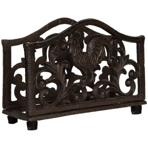 Clayre & Eef 6Y5755 Servettenhouder 17x6x12 cm Bruin