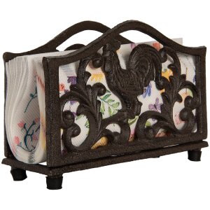 Clayre & Eef 6Y5755 Servettenhouder 17x6x12 cm Bruin