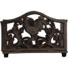 Clayre & Eef 6Y5755 Servettenhouder 17x6x12 cm Bruin