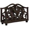 Clayre & Eef 6Y5755 Servettenhouder 17x6x12 cm Bruin