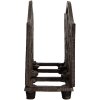 Clayre & Eef 6Y5755 Servettenhouder 17x6x12 cm Bruin
