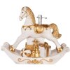 Clayre & Eef 5MG0094 Kerstboomstandaard 73x21x61 cm Wit-Goud