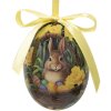 Clayre & Eef 65904 Decoratieve Hangende Eieren (Set 12) Ø 4x5 cm