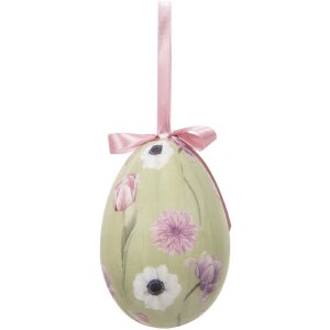 Clayre & Eef 65907 Decoratieve Ei Hangers (Set van 6) Ø 7x10 cm