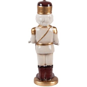 Clayre & Eef 6CE2258 Decoratie Notenkraker 8x8x25 cm