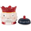 Clayre & Eef 6CE2266 Voorraadpot met deksel 16x19 cm