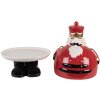 Clayre & Eef 6CE2267 Decoratieschaal met Deksel 17x25 cm rood