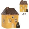 Clayre & Eef 6CE2268 Decoratie Huis met LED 7x6x10 cm