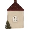 Clayre & Eef 6CE2269 Decoratiehuis met LED 7x6x10 cm