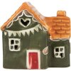 Clayre & Eef 6CE2270 Decoratiehuis met LED 8x6x8 cm