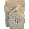 Clayre & Eef 6CE2272 Decoratie Huis met LED 8x6x8 cm