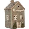 Clayre & Eef 6CE2281 Kandelaar Huis 10x8x15 cm