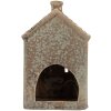 Clayre & Eef 6CE2281 Kandelaar Huis 10x8x15 cm