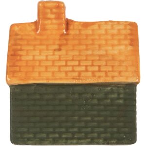Clayre & Eef 6CE2282 Decoratiehuis met LED 8x5x8 cm
