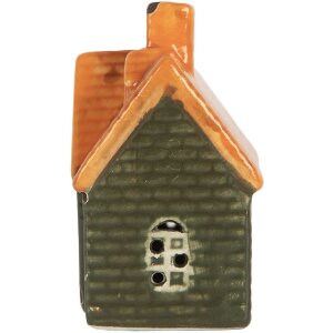 Clayre & Eef 6CE2282 Decoratiehuis met LED 8x5x8 cm