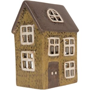 Clayre & Eef 6CE2286 Kandelaar Huis 10x7x14 cm