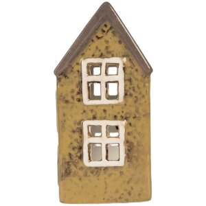 Clayre & Eef 6CE2286 Kandelaar Huis 10x7x14 cm
