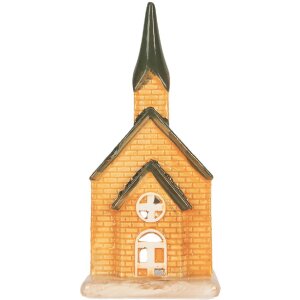 Clayre & Eef 6CE2287 Kandelaar Huis 9x8x21 cm