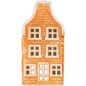 Clayre & Eef 6CE2299 Kandelaar Huis 9x10x19 cm