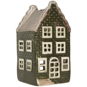 Clayre & Eef 6CE2301 Kandelaar Huis 7x7x14 cm...