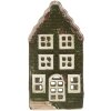 Clayre & Eef 6CE2301 Kandelaar Huis 7x7x14 cm Grijs-Groen