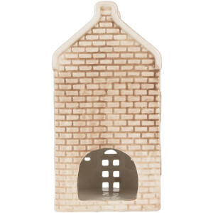 Clayre & Eef 6CE2305 Kandelaar Huis 9x10x19 cm