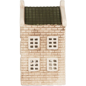 Clayre & Eef 6CE2305 Kandelaar Huis 9x10x19 cm