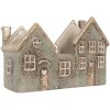 Clayre & Eef 6CE2306 Kandelaar Huis 22x9x15 cm