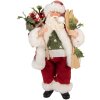 Clayre & Eef 66356 Decoratie Kerstman 16x13x27 cm