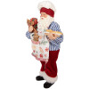 Clayre & Eef 66359 Kerstman Decoratie 15x10x26 cm