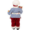 Clayre & Eef 66359 Kerstman Decoratie 15x10x26 cm