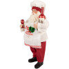 Clayre & Eef 66361 Kerstman Decoratie 15x10x27 cm
