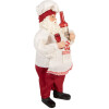 Clayre & Eef 66361 Kerstman Decoratie 15x10x27 cm